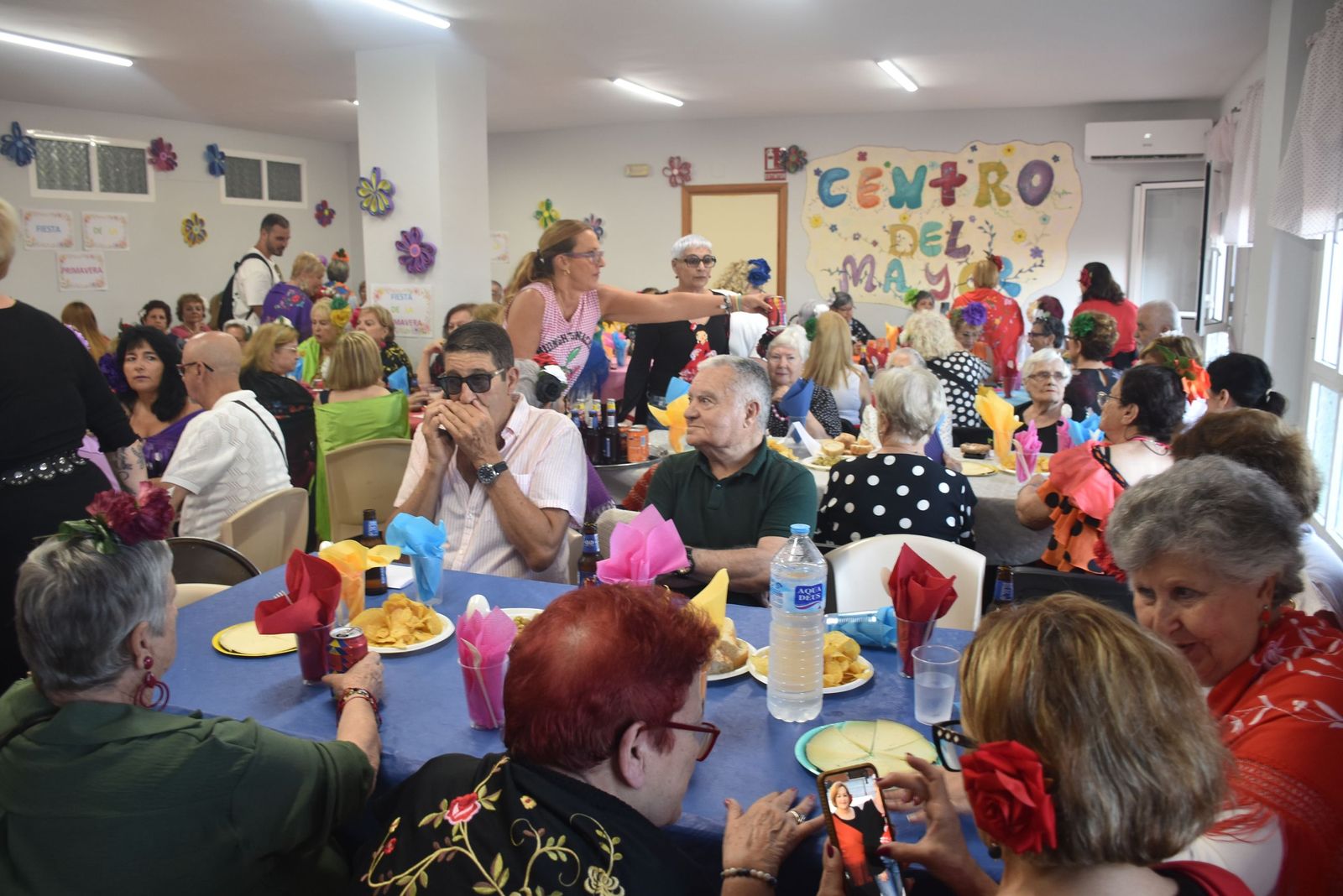 Villajovita se viste de feria para celebrar la primavera junto a sus mayores