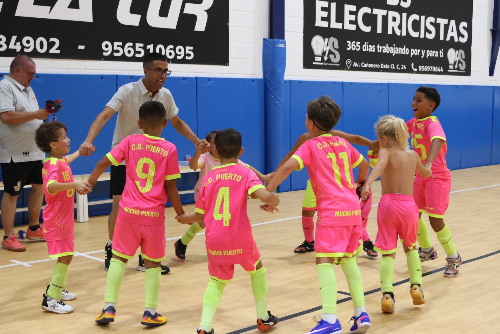 El Puerto gana la Liga Prebenjamín ante el San Agustín