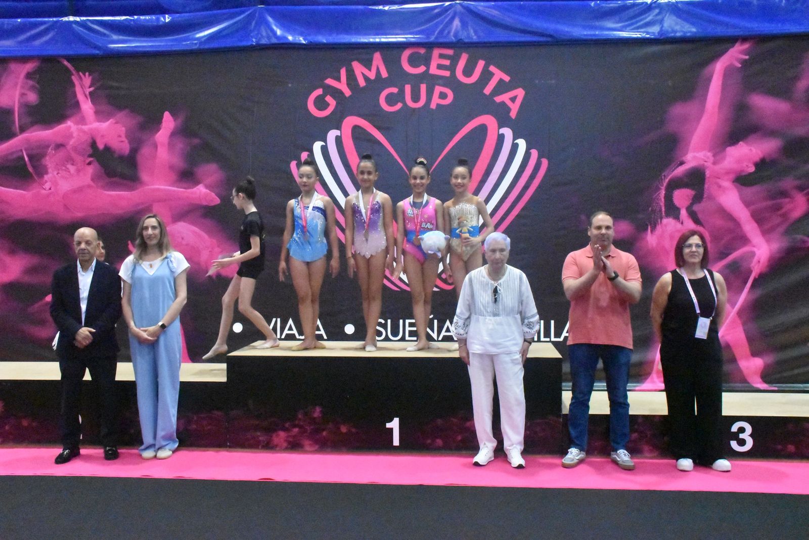 Entrega de trofeos