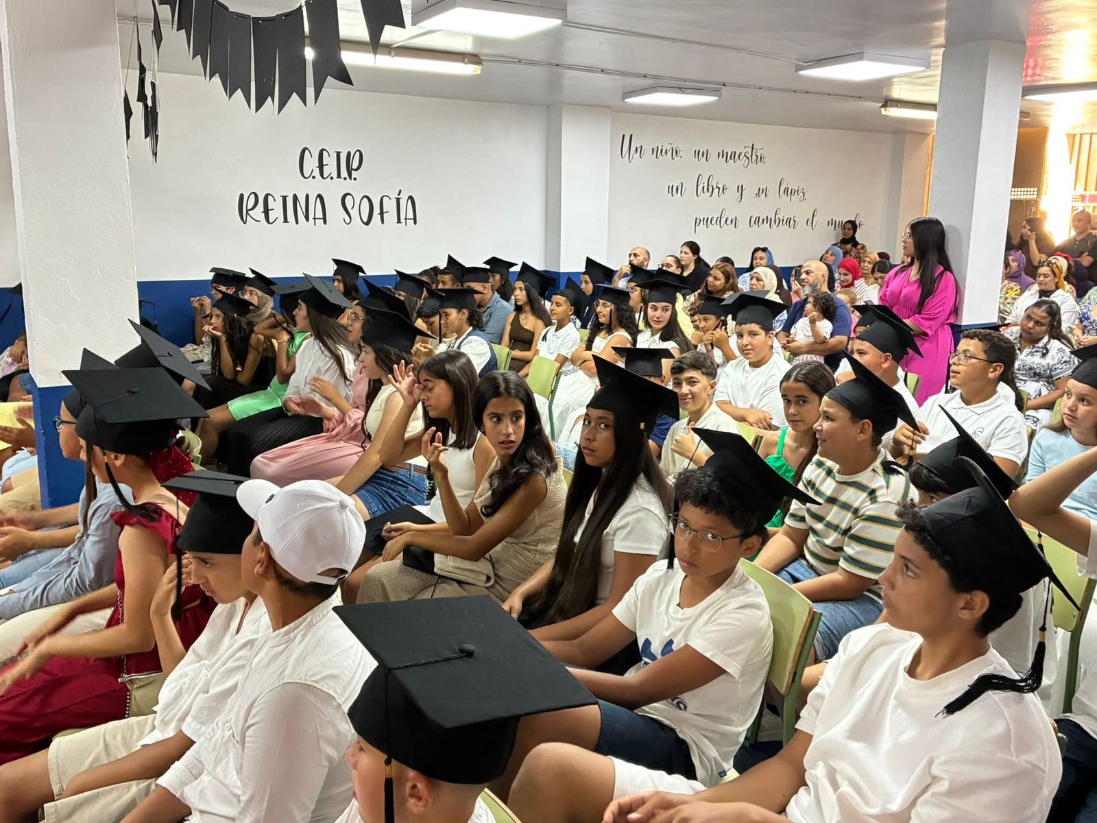 Un adiós a Primaria cargado de emoción y sueños de futuro en el Reina Sofía