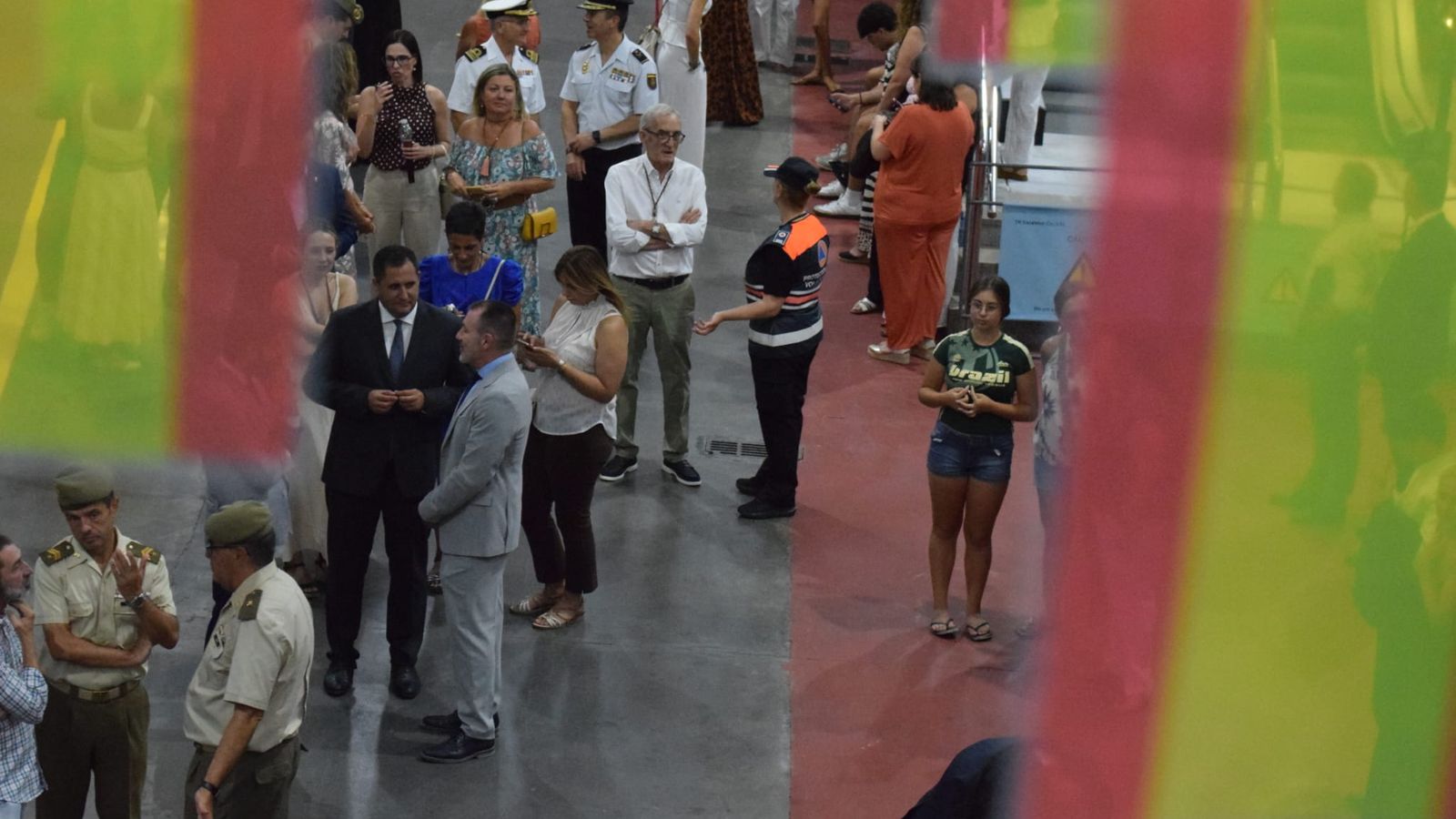 Un momento de la procesión