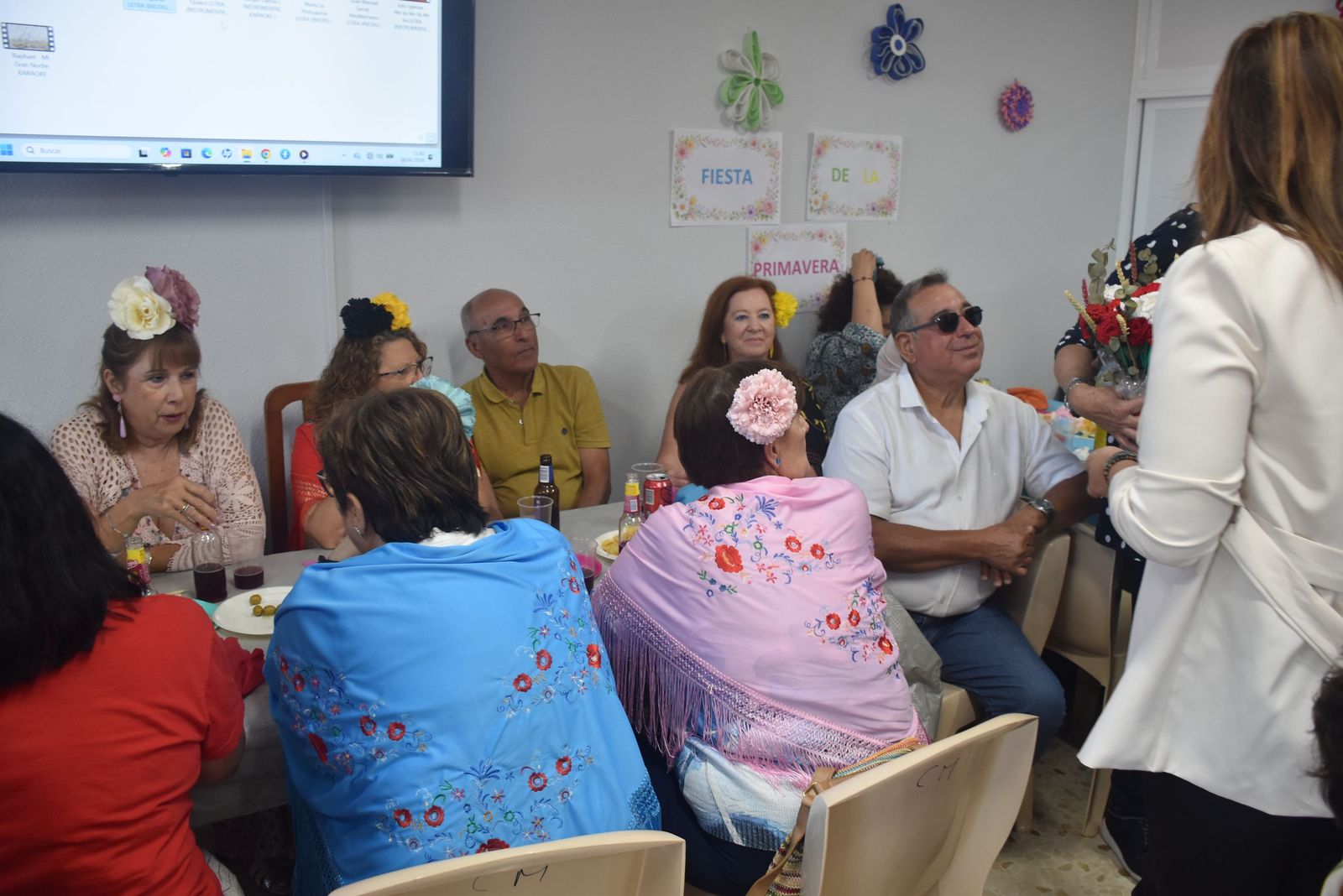 Villajovita se viste de feria para celebrar la primavera junto a sus mayores