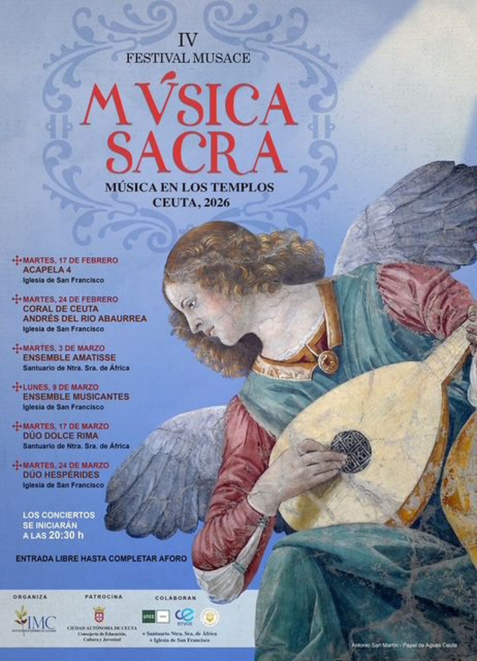 Semana de música sacra. La música en los templos