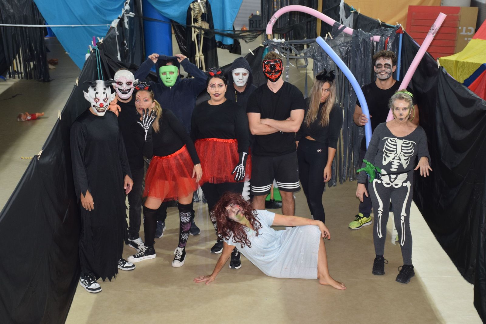 FOTOGALERÍA | Diversión terrorífica en el pasaje del Ciudad de Ceuta por Halloween