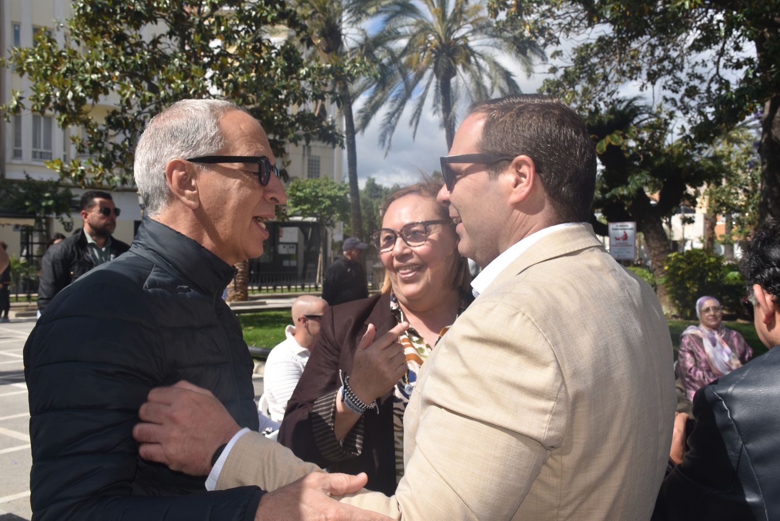 Acto del PP por el Día de Europa en la Plaza de África, con la presencia de su presidente nacional, Alberto Núñez Feijóo
