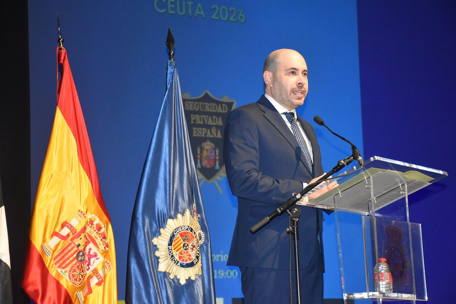 La seguridad privada celebra en el Revellín el día de la profesión
