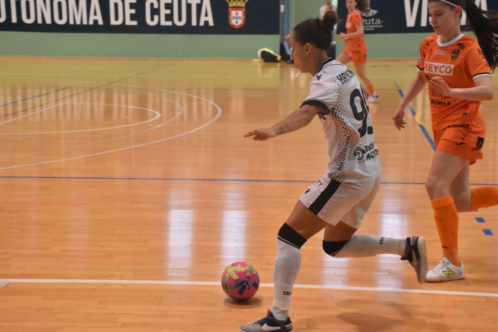 Partido AD Ceuta frente al Burela