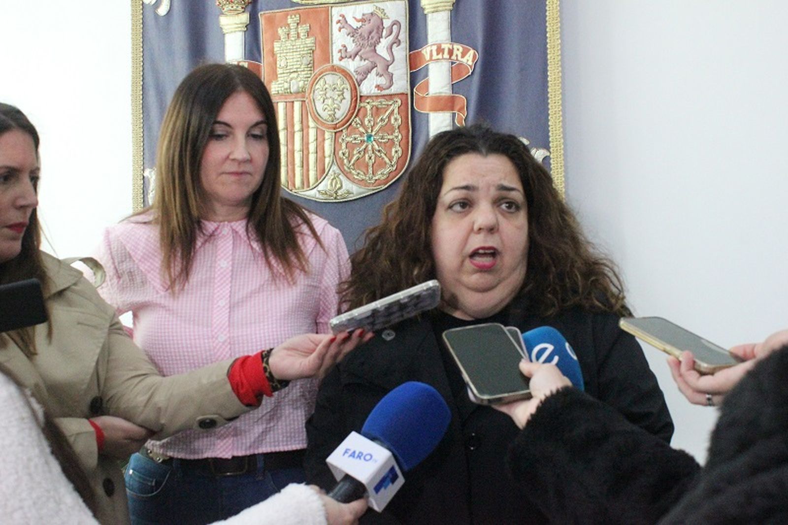 Cristina Pérez en Delegación del Gobierno. / FOTO S.C.
