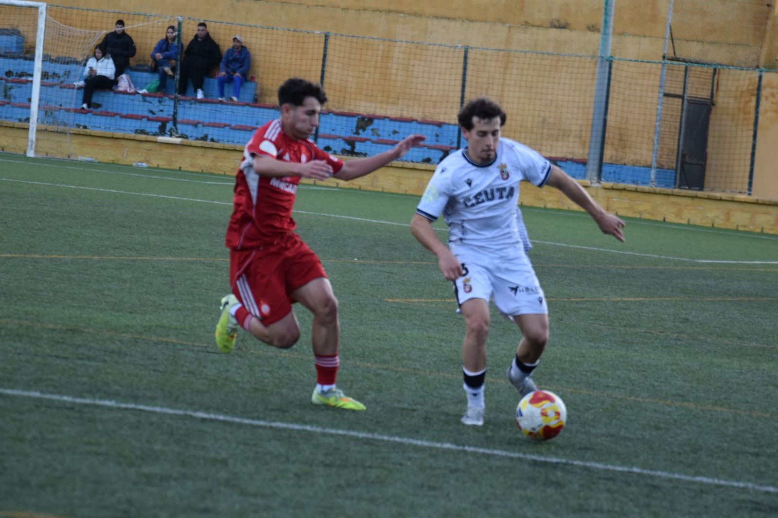 La AD Ceuta B empató ante el Utrera