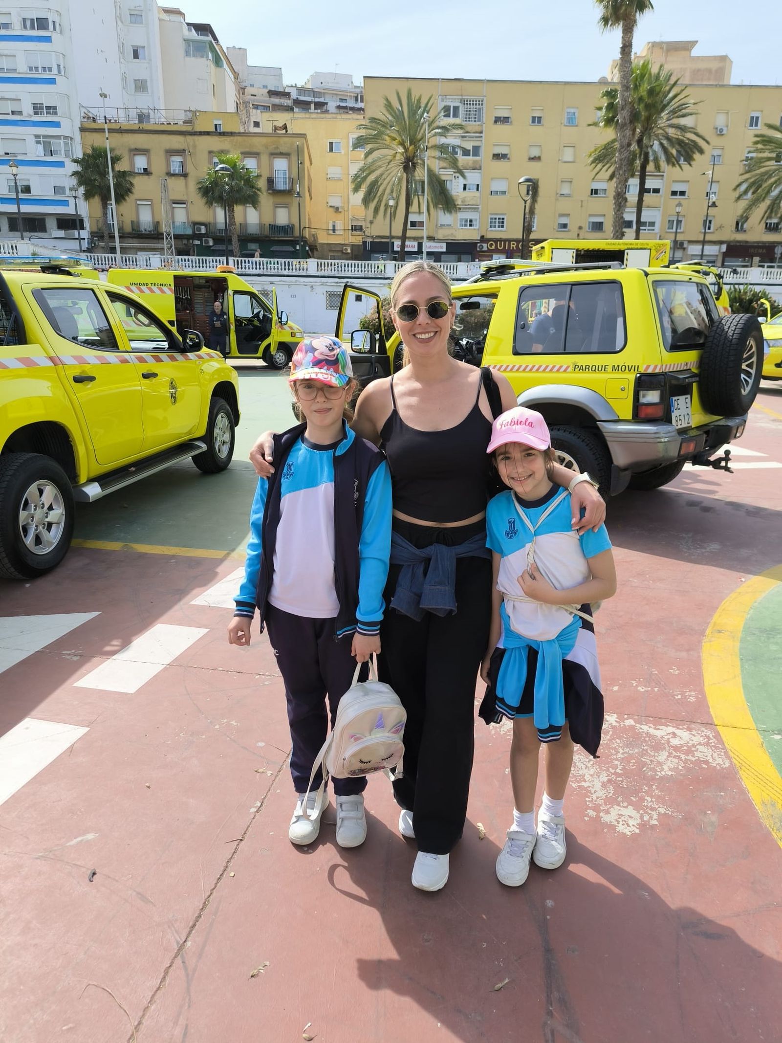 El Parque Móvil de Ceuta celebra su 50 aniversario con una exposición para escolares