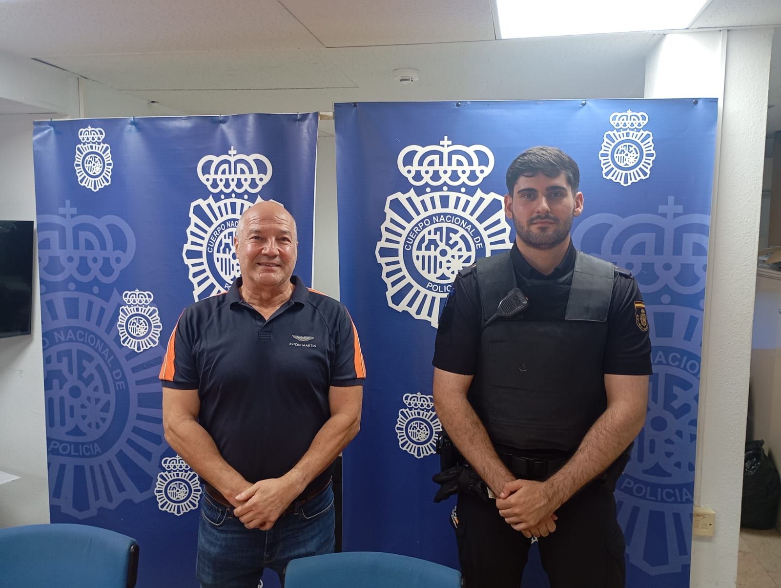 Álvaro Salmerón (izquierda) e Ignacio Pérez (derecha)