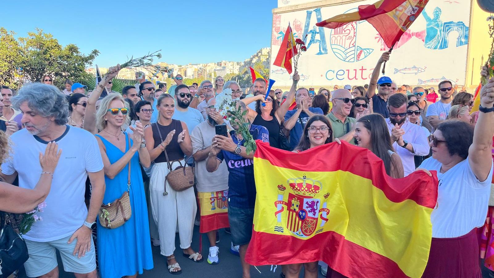 Manifestación ciudadana contra la gestión de la crisis