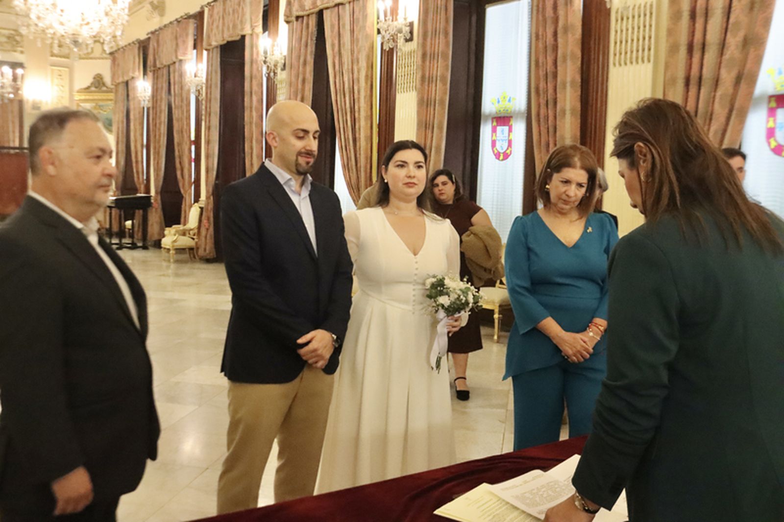 Boda entre Juan Carlos y Sara