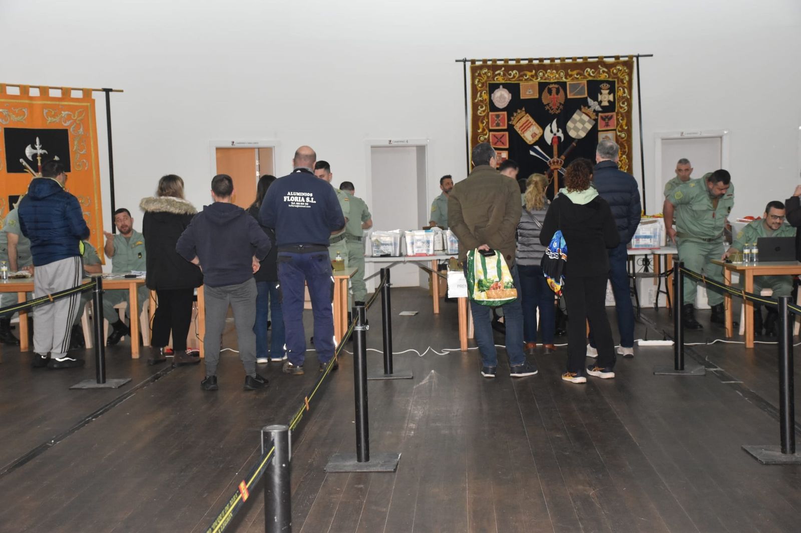 Comienza el reparto de dorsales para la X edición de la Cuna de la Legión