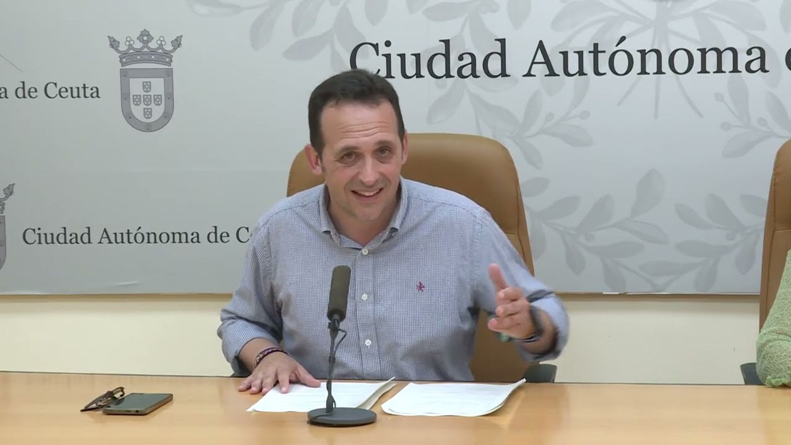Juan Sergio Redondo, presidente de Vox Ceuta