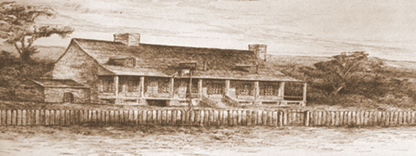 Casa de San Luis, Misuri, C. 1780. / FOTO CEDIDA