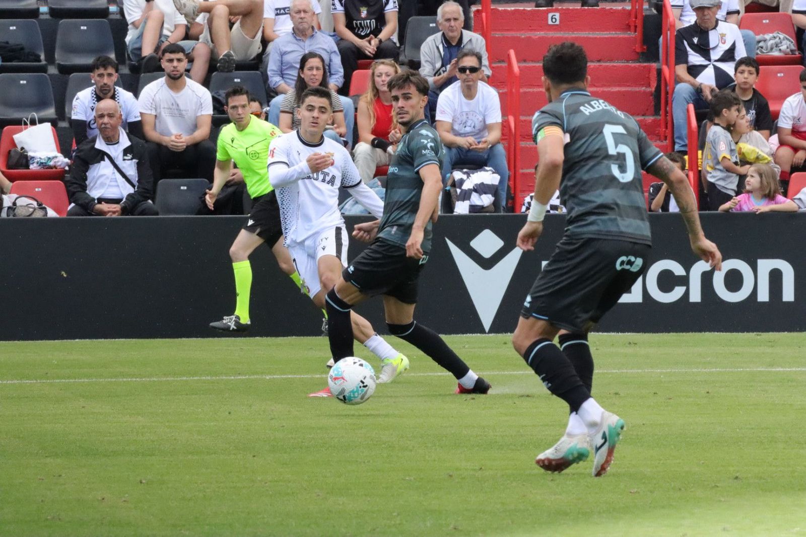 Así se vivió el partido entre la AD Ceuta y el CD Castellón en imágenes