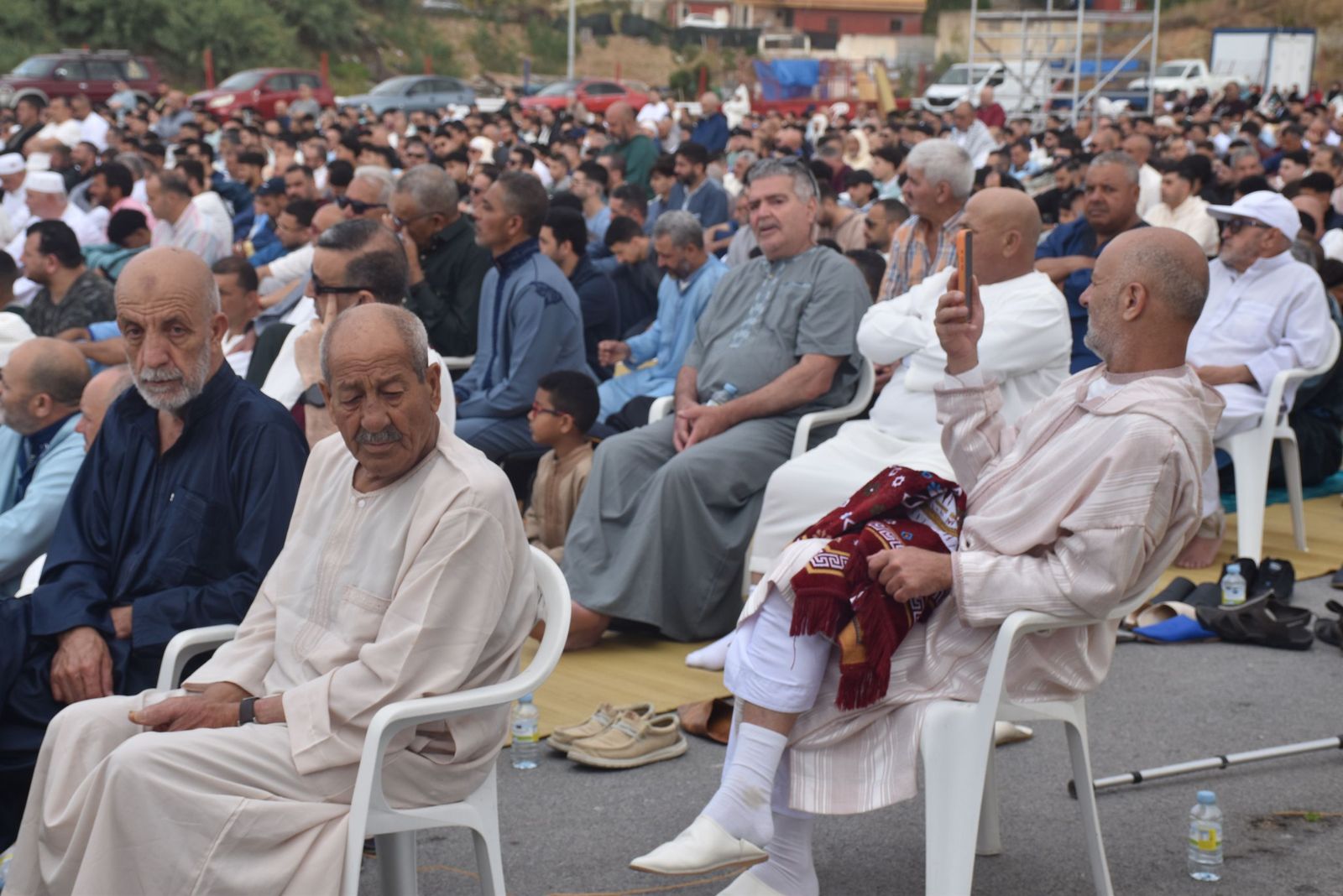 Devoción y respeto en otro rezo multitudinario en Ceuta