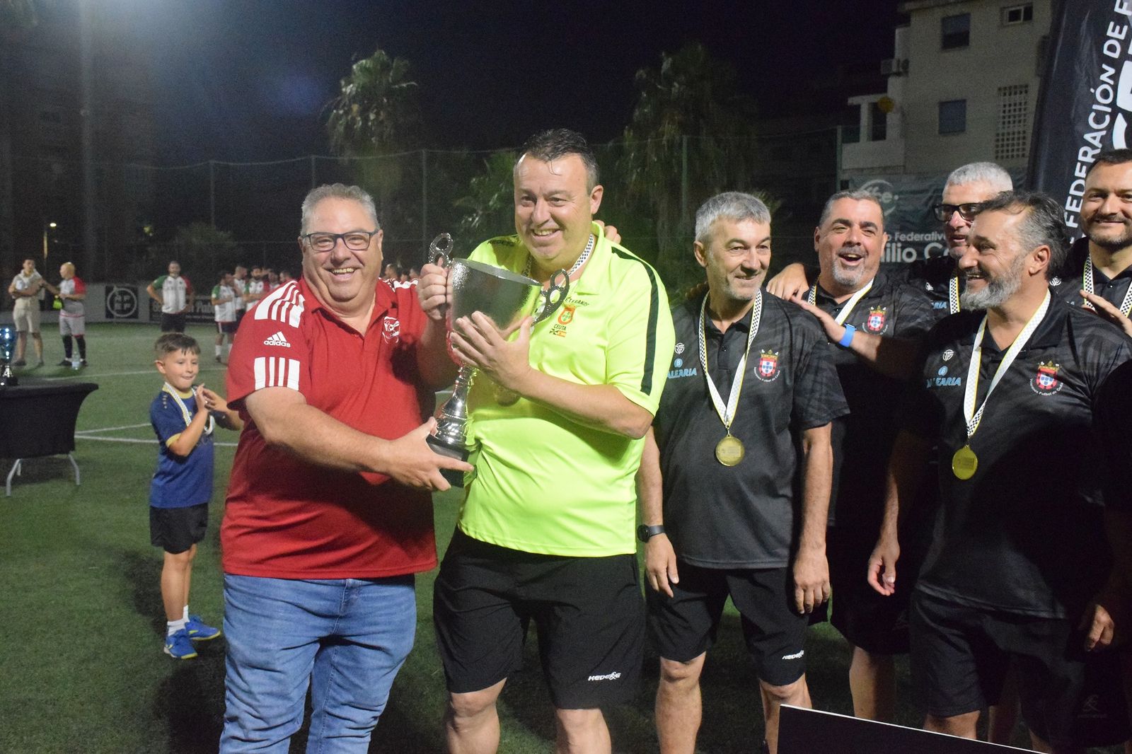 Final Liga Veteranos y entrega de trofeos