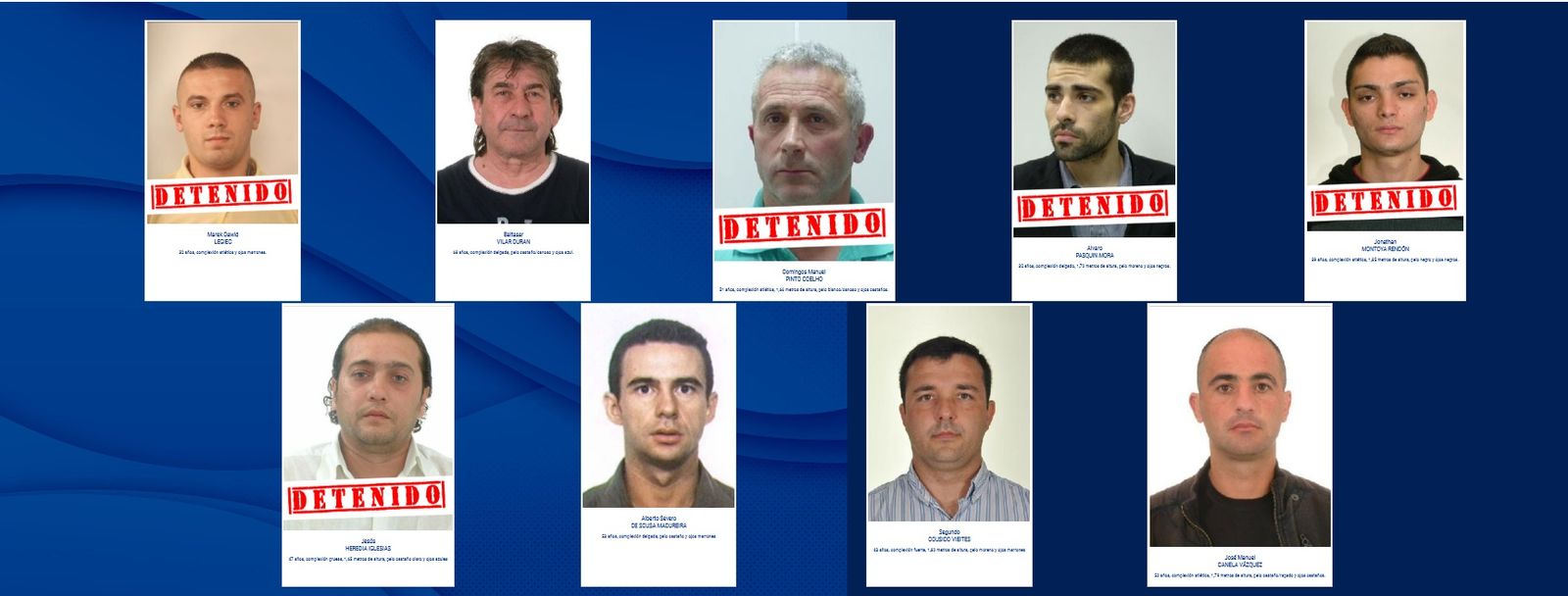 detenidos