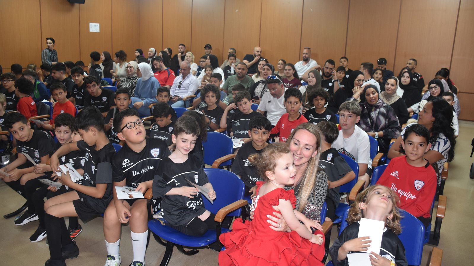 La AD Ceuta visita el Colegio San Daniel