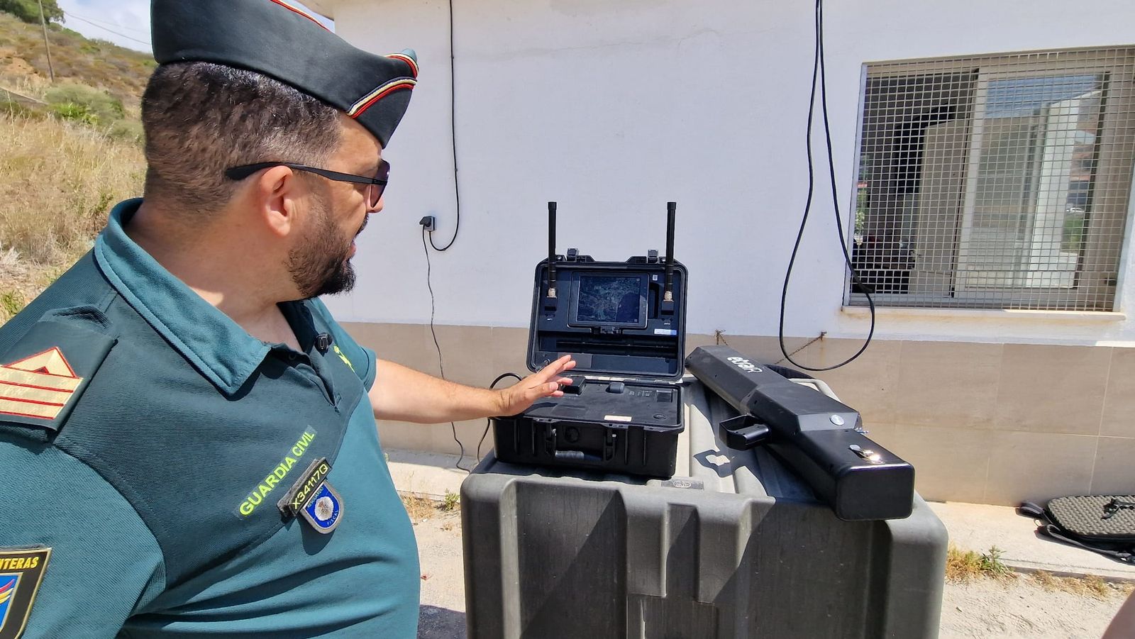 Los drones reducen la presión migratoria en la frontera de Ceuta