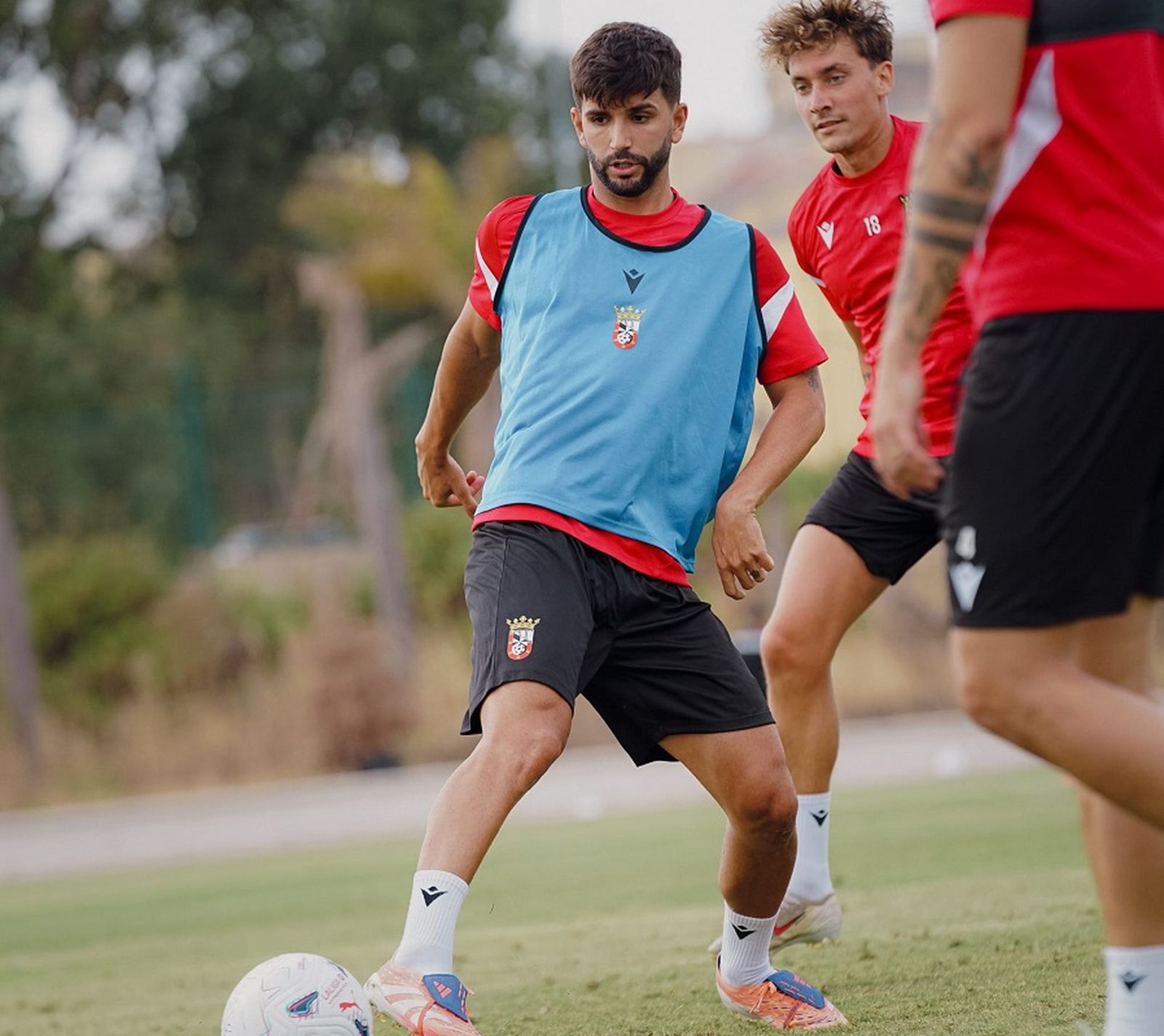 Entrenamiento de la AD Ceuta