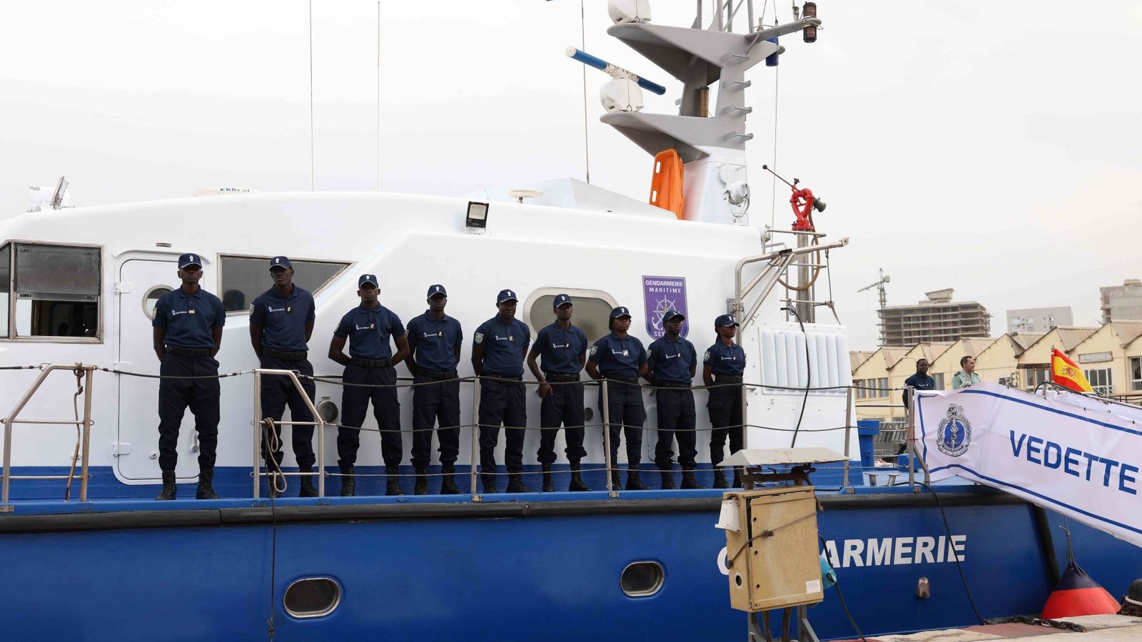 Una de las embarcaciones cedidas a Senegal, según la AUGCE