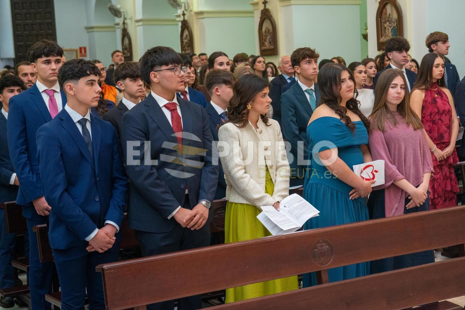 Confirmaciones en la Iglesia de San Francisco
