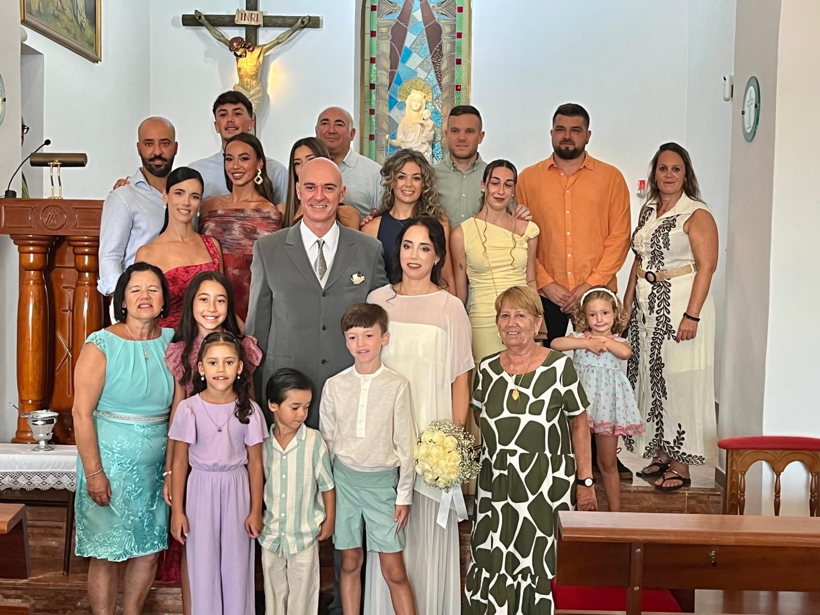 Boda de plata en el Valle entre José Antonio y María del Mar