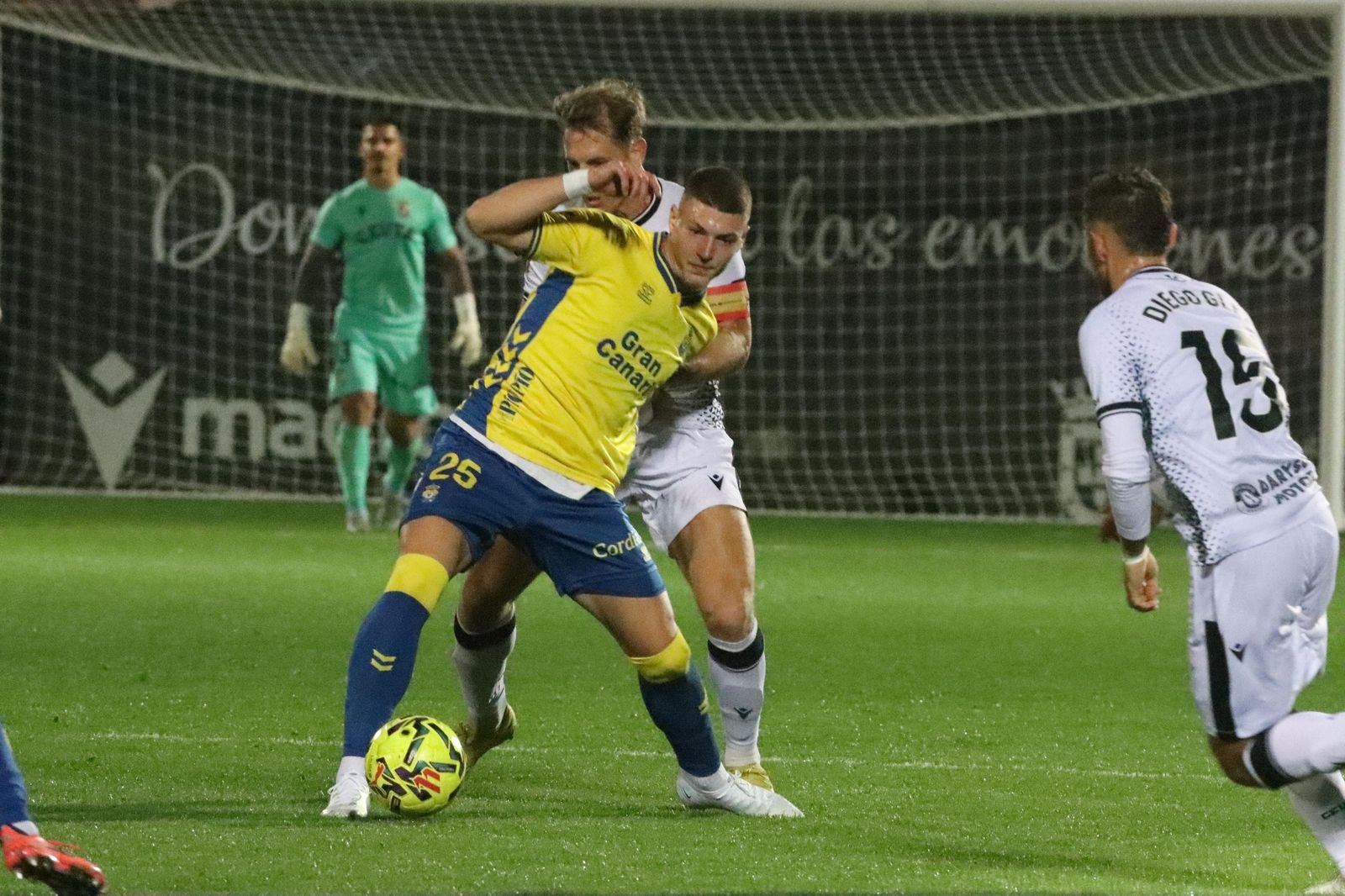 Reparto de puntos entre el conjunto Caballa y el conjunto Canario