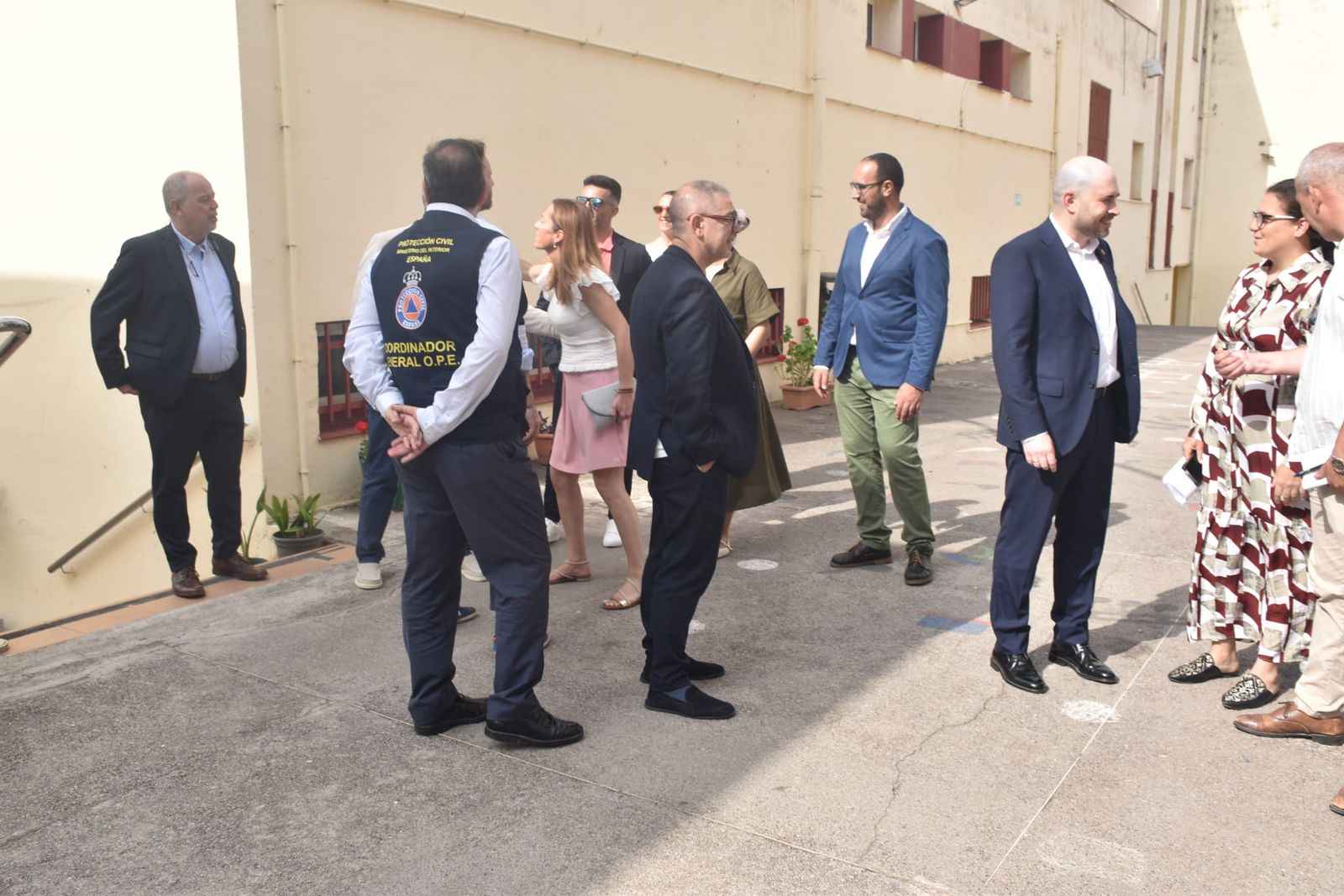 Así ha sido la visita de Barcones al CEIP Reina Sofía