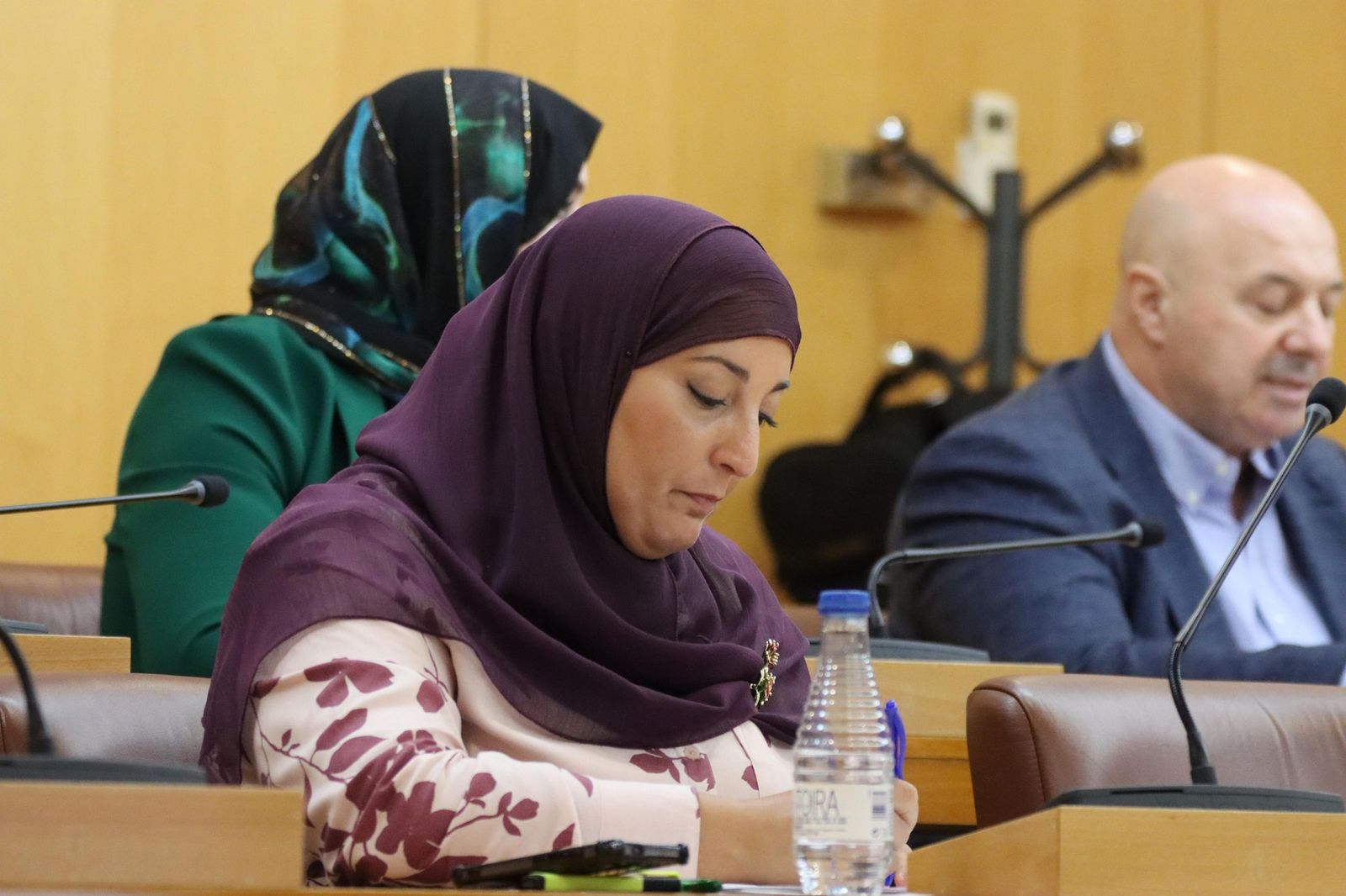 La portavoz del MDyC en la Asamblea, Nadia Mohamed