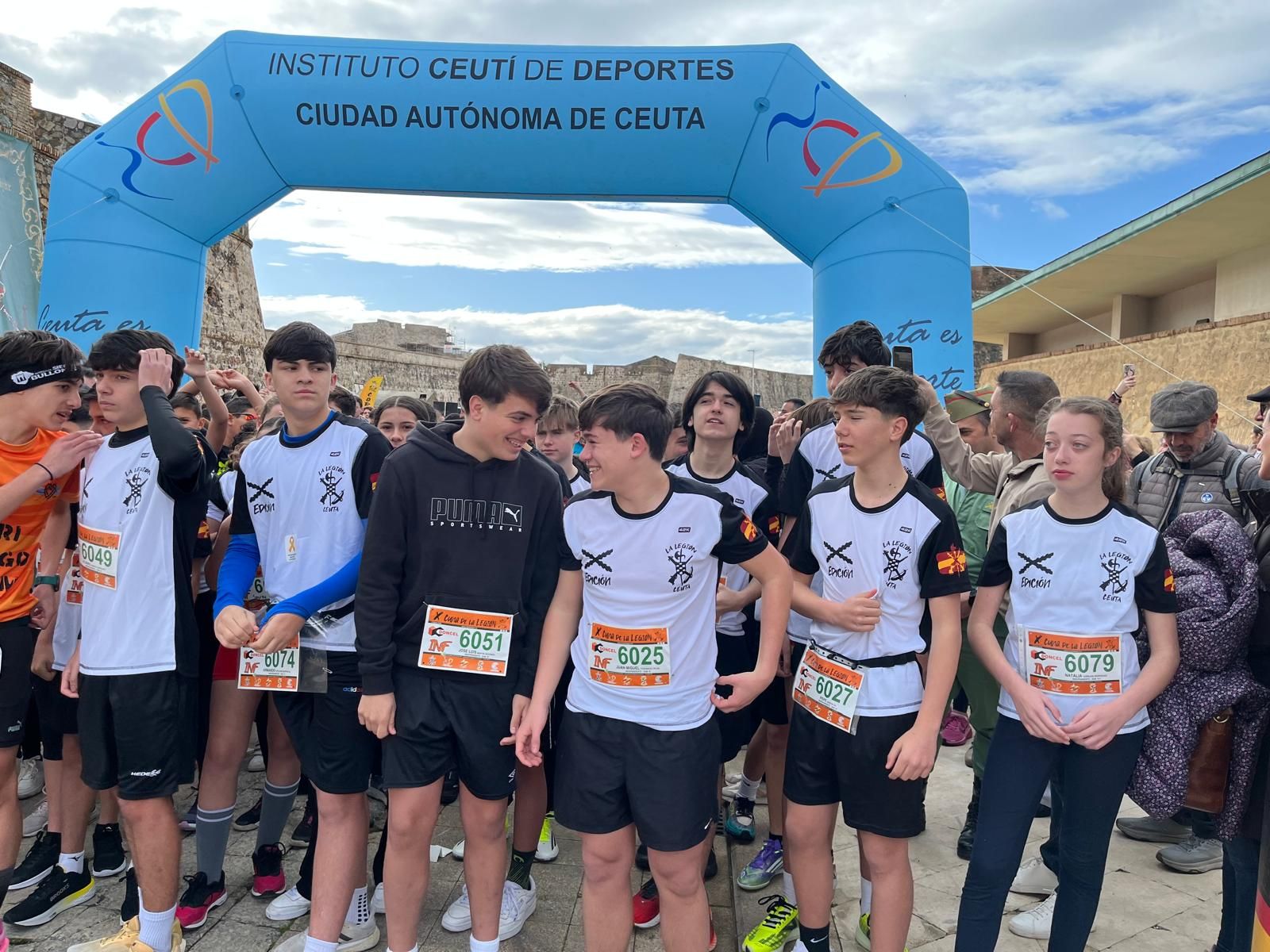 La previa y el inicio de la X Cuna de la Legión a través del objetivo de Reduan