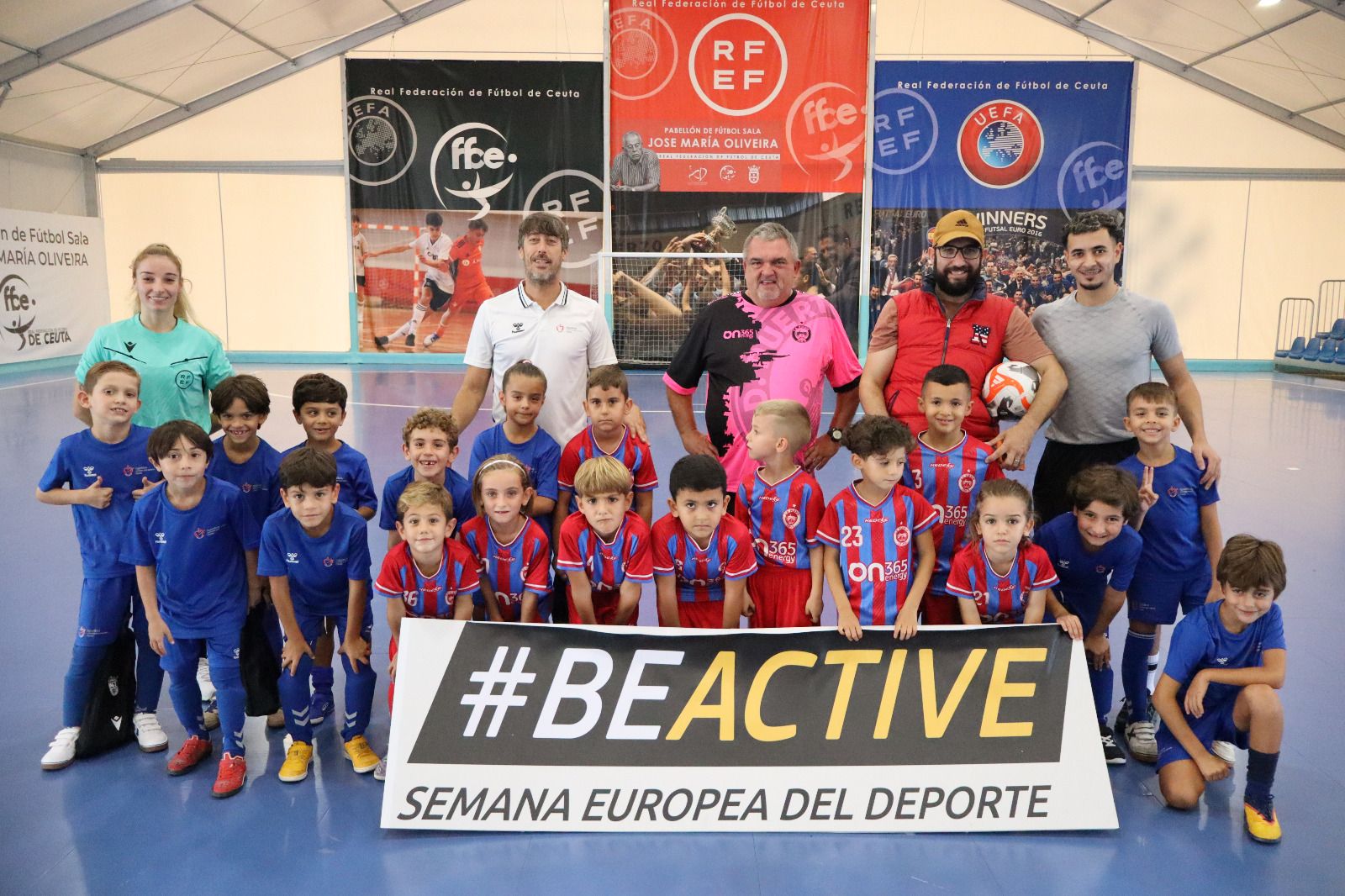 Los equipos participan en la 'Semana Europea del Deporte'