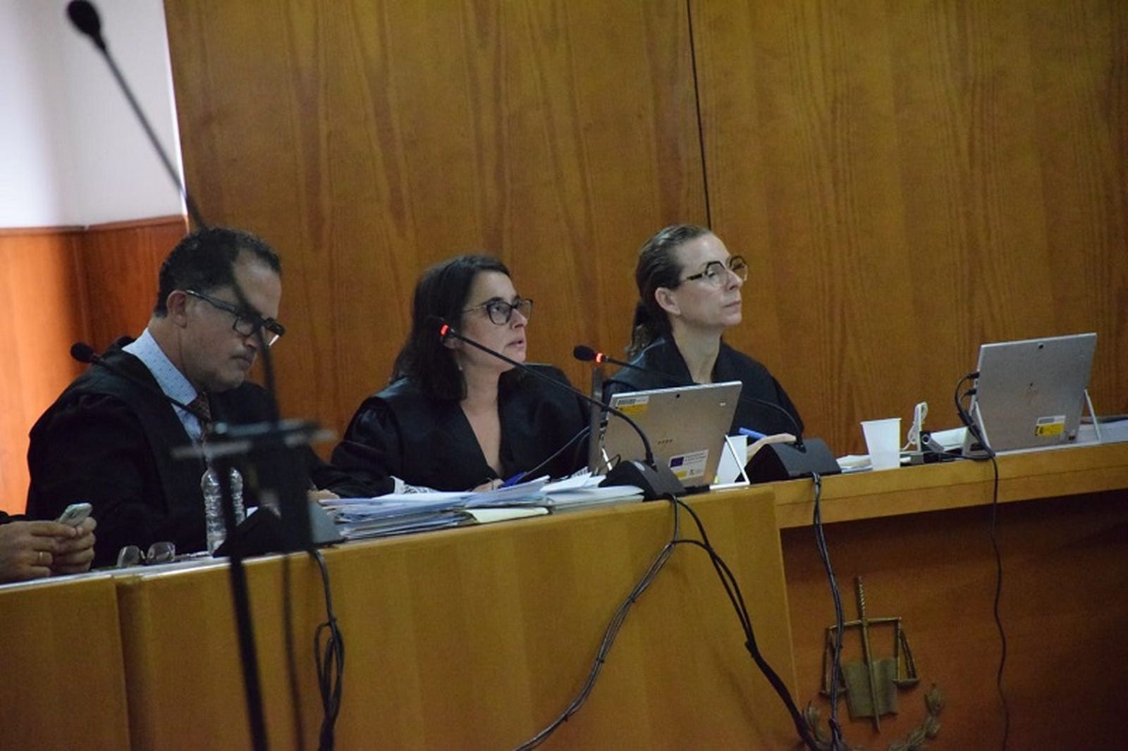 Las acusaciones en la vista. / FOTO NICOL'S