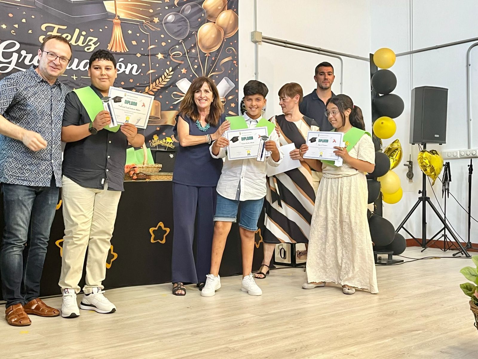 Graduación en el CEIP José Acosta