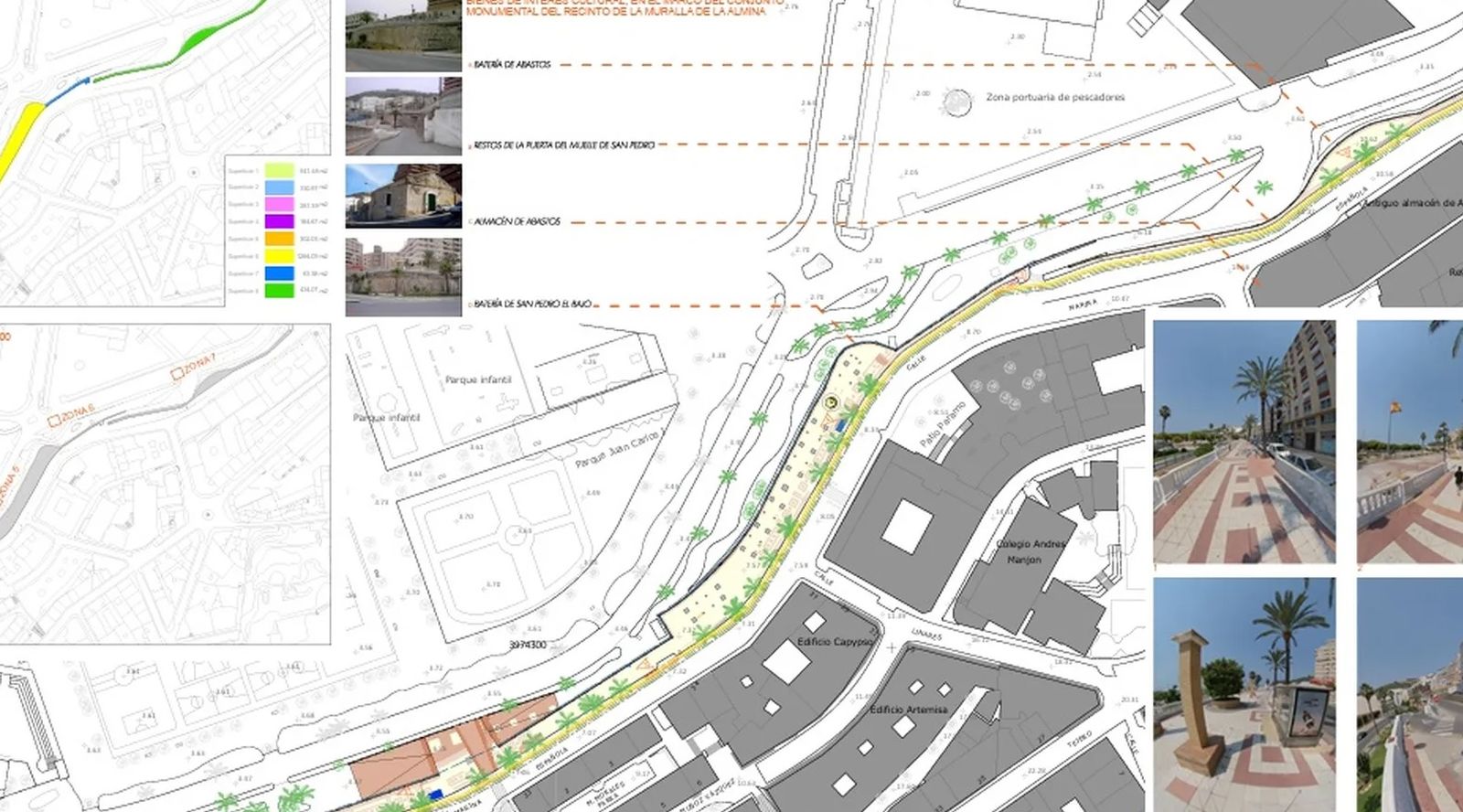 El objeto del encargo profesional es la ejecución de las obras recogidas en el proyecto aprobado por el Gobierno local, que tiene como finalidad renovar integralmente el pavimento en un itinerario de elevada intensidad peatonal