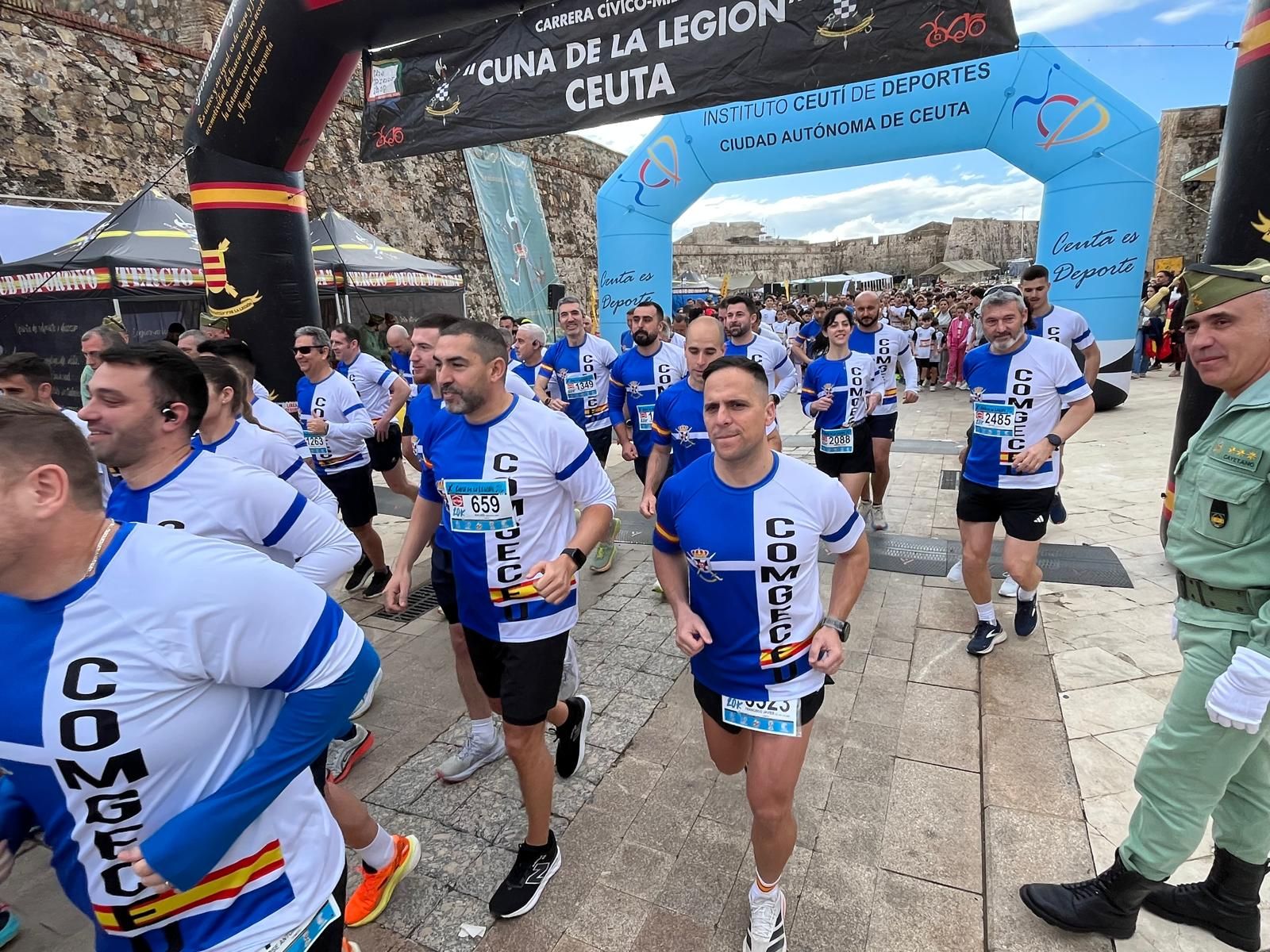 La previa y el inicio de la X Cuna de la Legión a través del objetivo de Reduan