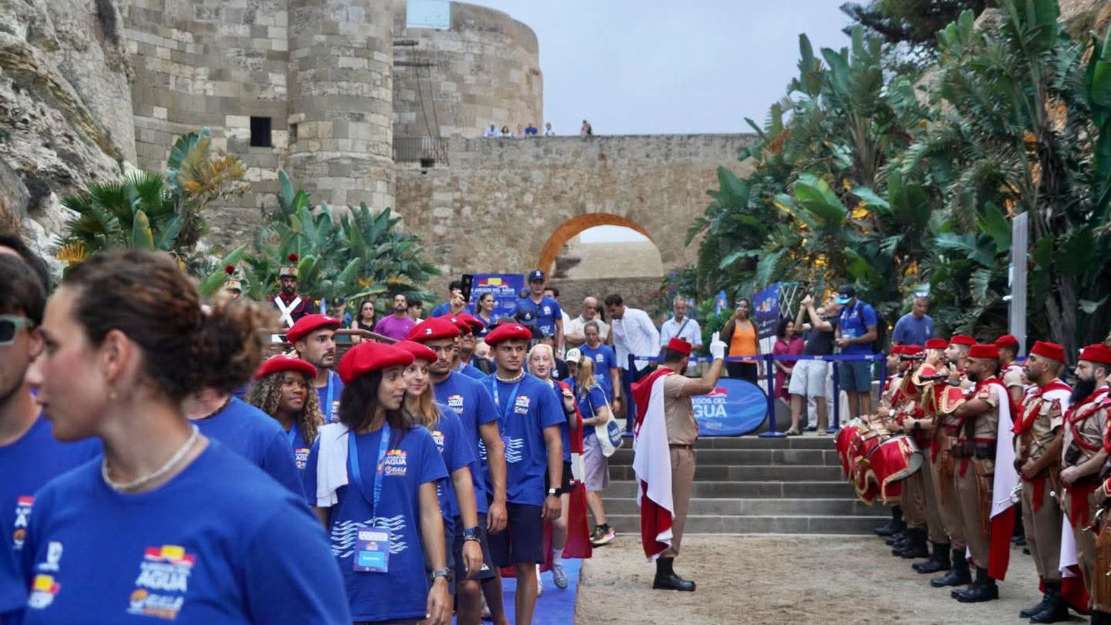 Las mejores imágenes de la inauguración de los II Juegos del Agua de Melilla