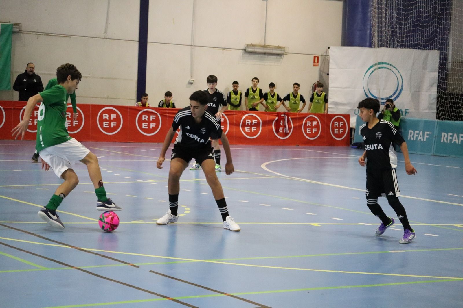 Andalucía supera a Ceuta en la segunda jornada de la previa del 'Nacional'