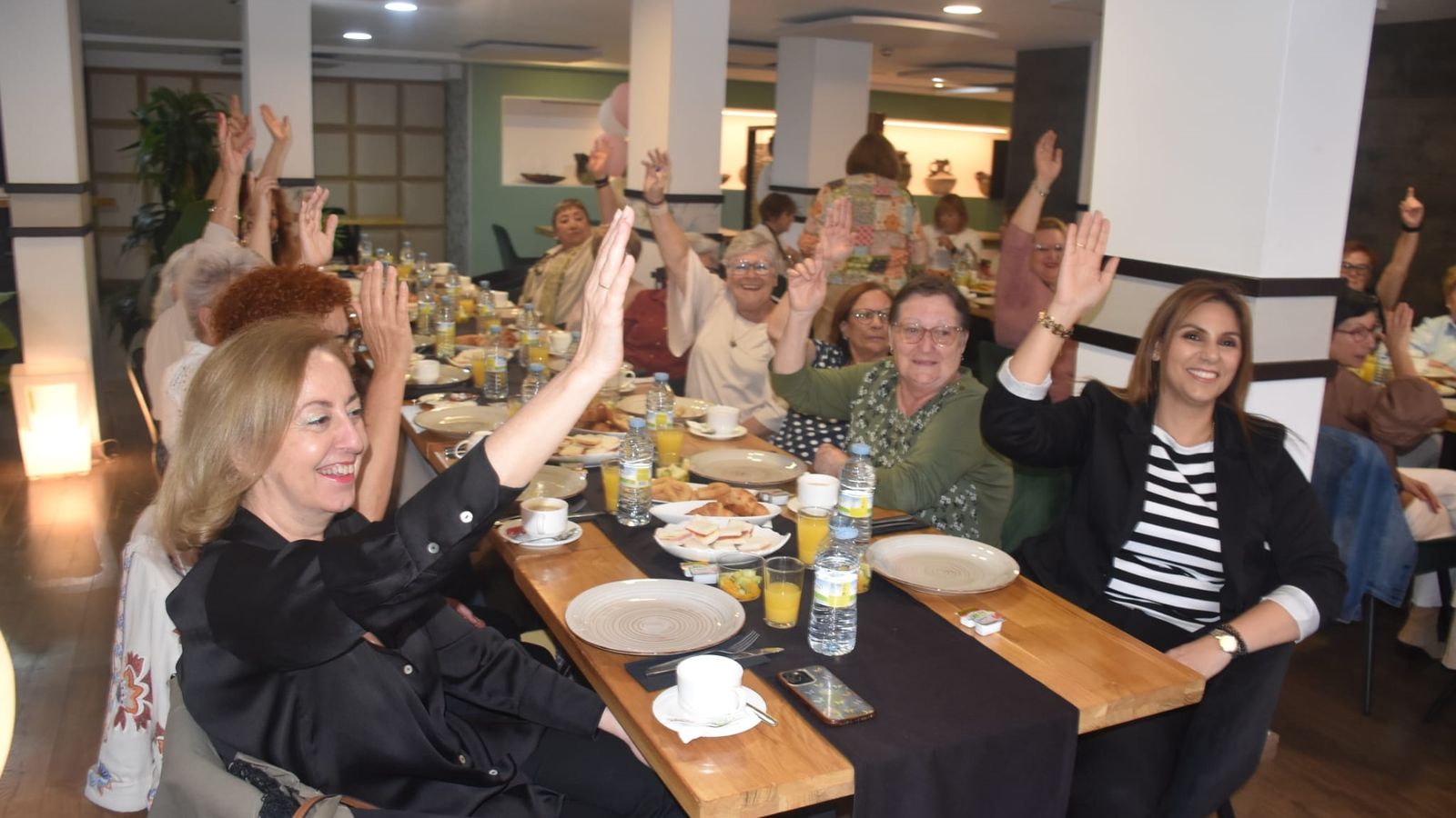 Un momento de la votación