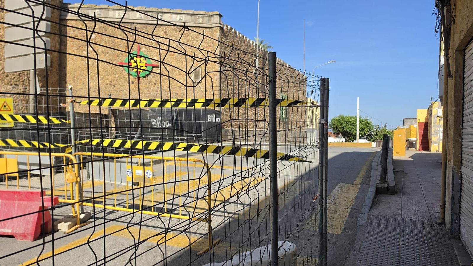 Cortan la conexión entre Claudio Vázquez y la avenida de Lisboa por las obras de Hadú