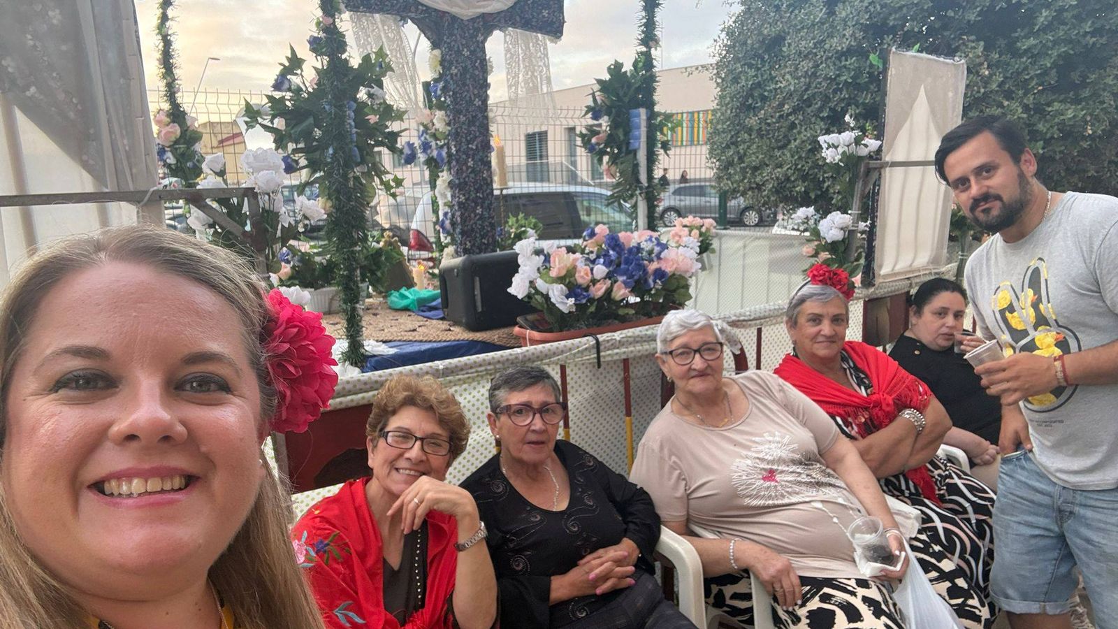 La fiesta rociera del Polígono contó con una alta participación