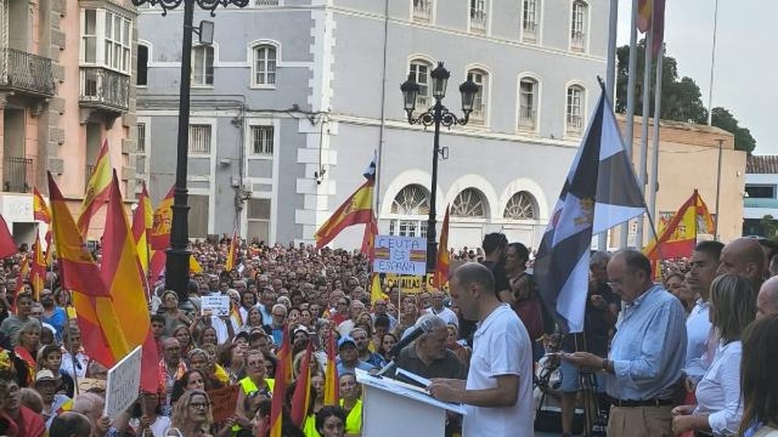 Manifestación de apoyo a Ceuta en Cartagena