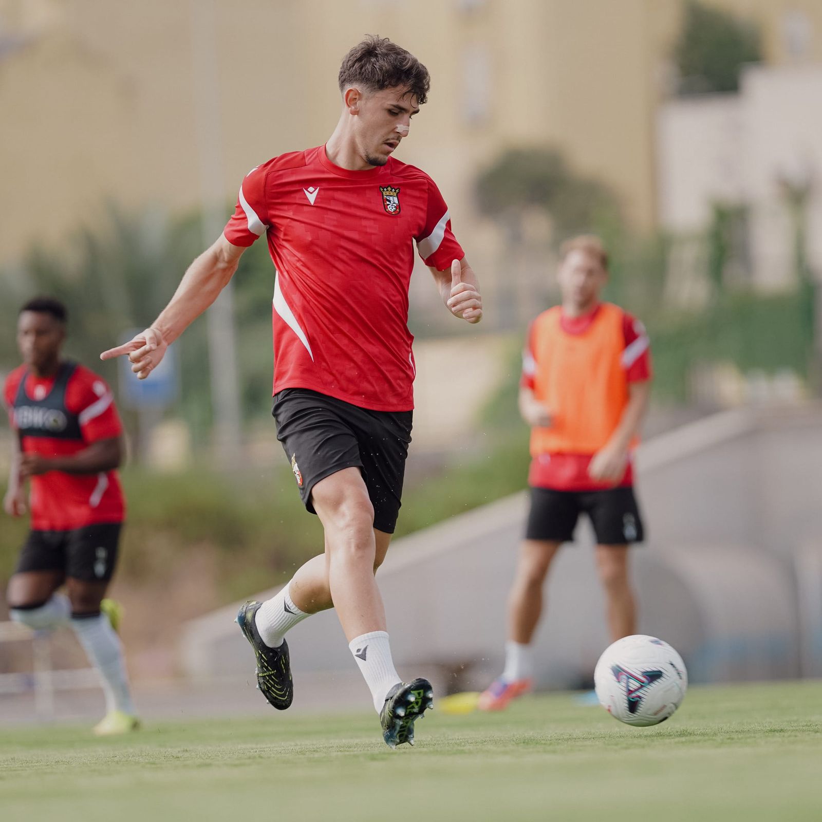Así ha sido el entrenamiento del Ceuta