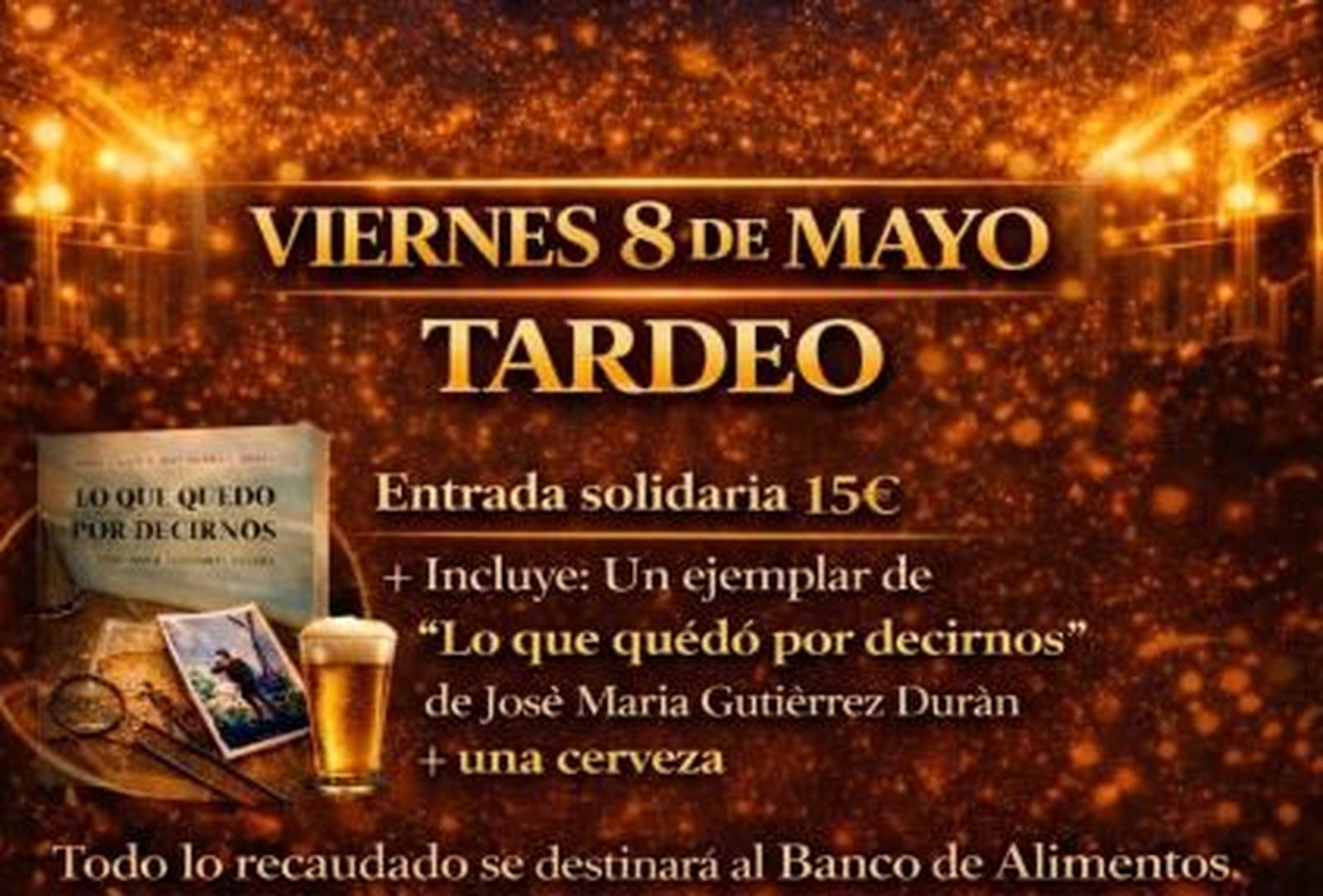 Cartel anunciador del evento