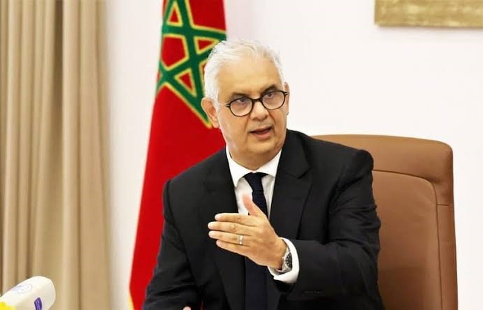El ministro marroquí Nizar Baraka