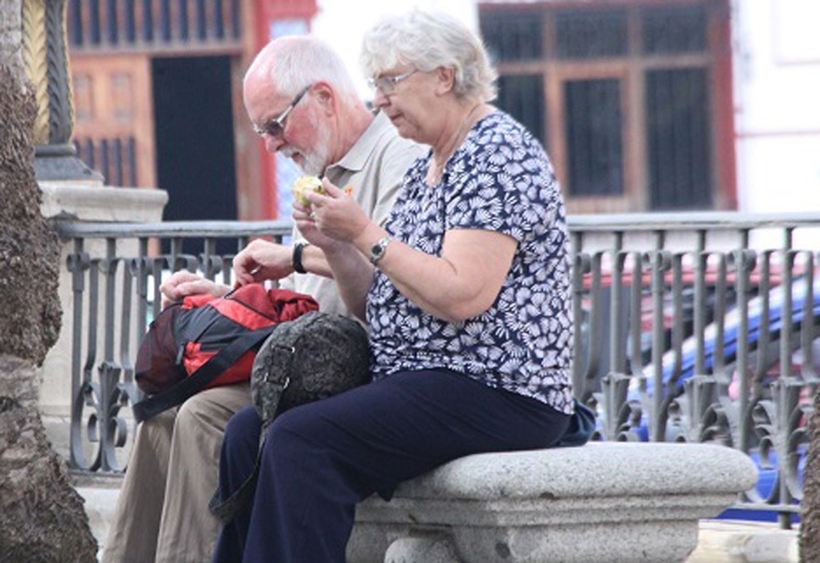 Personas mayores en Ceuta.