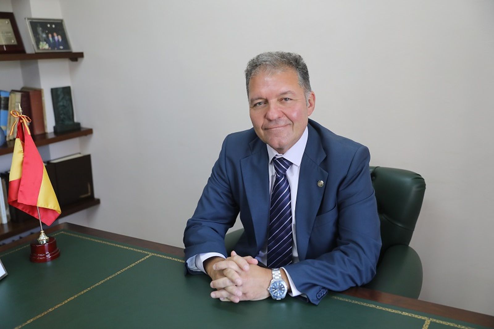 Presidente del Colegio de Médicos de Ceuta, Enrique Roviralta. / FOTO CEDIDA